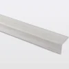 GoodHome Nez de marche en aluminium décor bois blanc 35 x 25 x 1800 mm.