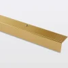 Nez de marche en aluminium décor doré mat 35 x 25 x 900 mm.-GoodHome Outlet