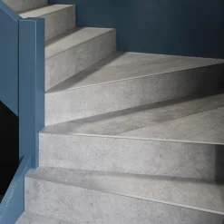 Diall Nez de marche extérieur droit aluminium brut argent lisse 35mmx250cm