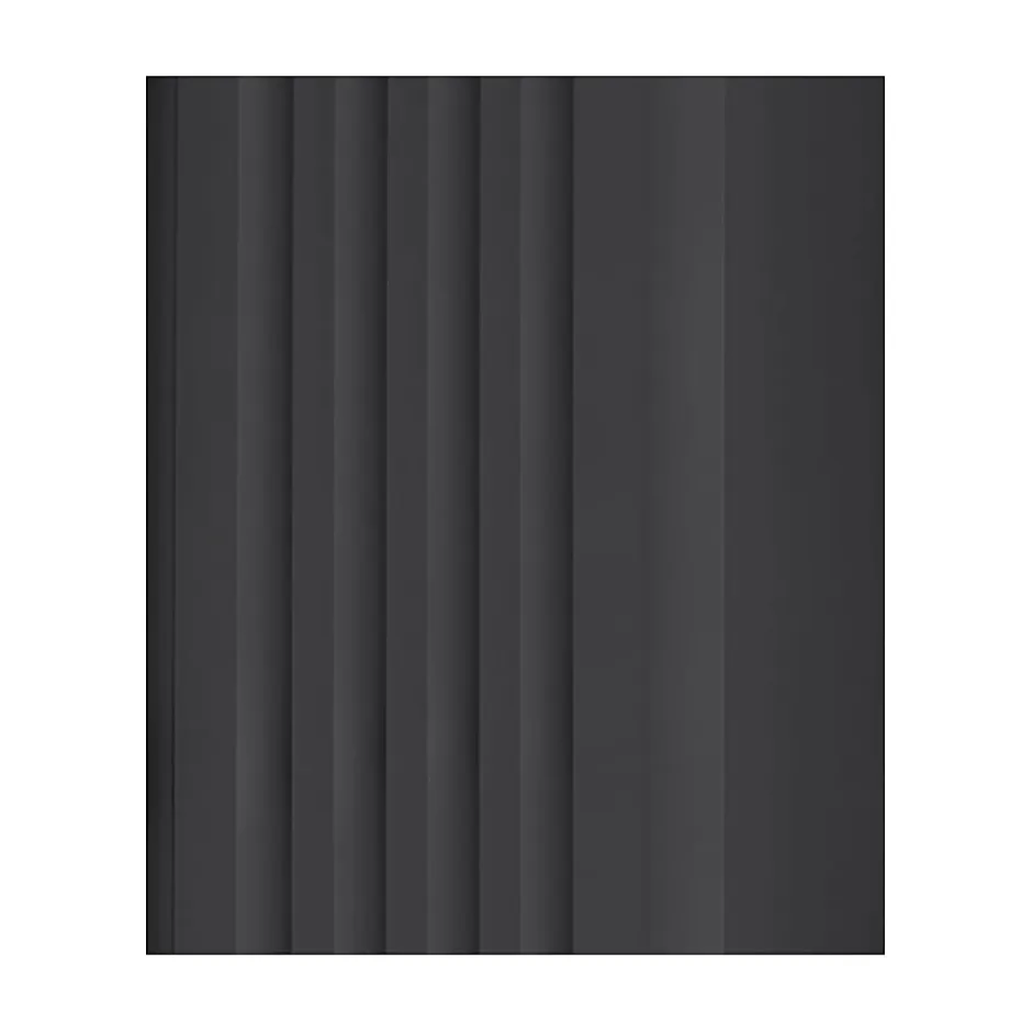 Nez de marche PVC 48x42mm, , profilé d'escalier PMW, auto-adhésif, antidérapant, d'escalier-protection, noir, 1.5m-Quest Best