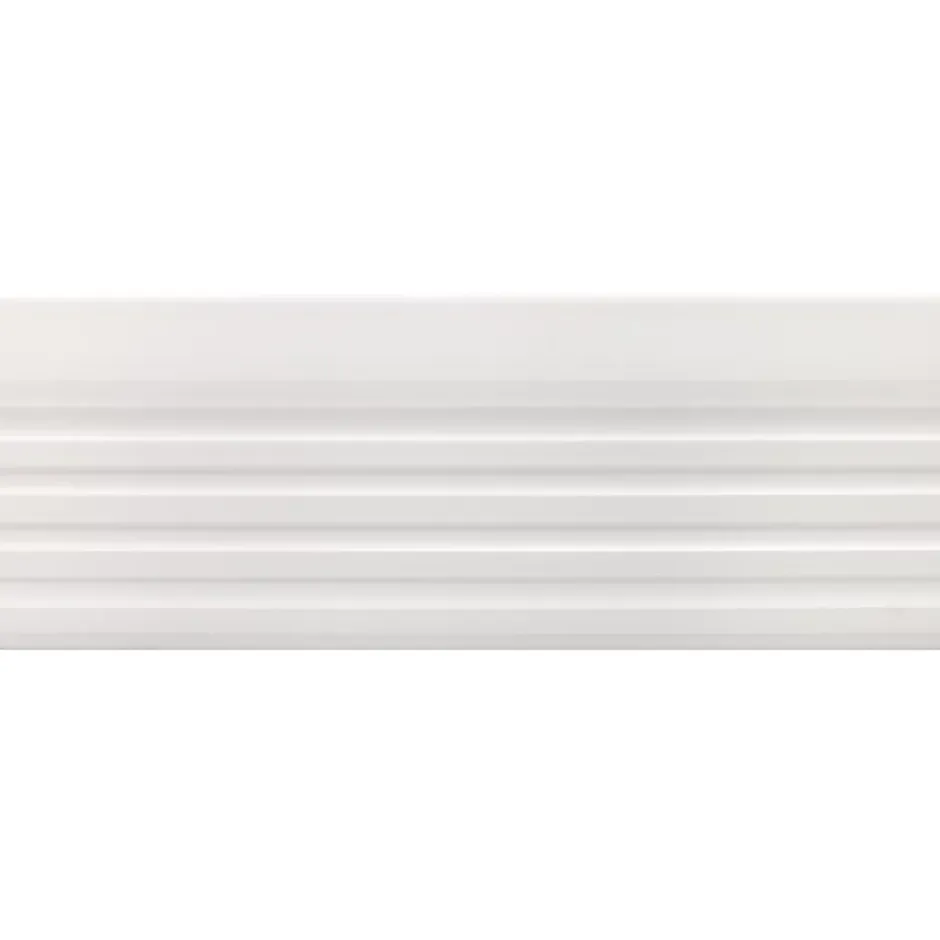 Nez de marche PVC 40x25mm, , profilé d'escalier ND, auto-adhésif, antidérapant, d'escalier-protection, blanc, 1.3m-Quest Sale