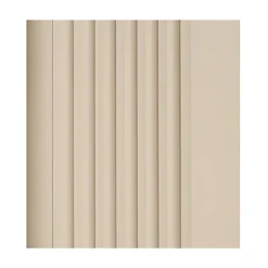 Quest Nez de marche PVC 52x40mm, , profilé d'escalier RGPD, antidérapant, d'escalier-protection, beige, 1.5m