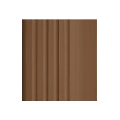 Nez de marche PVC 45x50mm, , profilé d'escalier RO, antidérapant, d'escalier-protection, marron, 1.5m-Quest Clearance