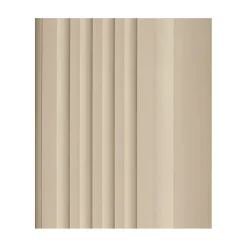 Quest Nez de marche PVC 48x42mm, , profilé d'escalier PMW, antidérapant, d'escalier-protection, beige, 1.5m