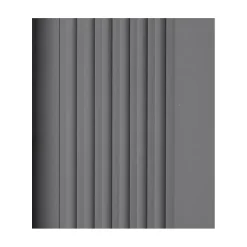 Nez de marche PVC 52x40mm, , profilé d'escalier RGPT, antidérapant, d'escalier-protection, gris foncé, 1.5m-Quest