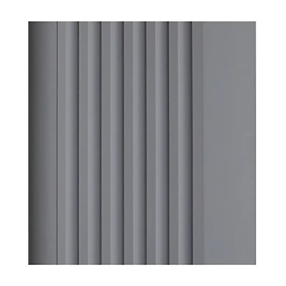 Quest Nez de marche PVC 52x40mm, , profilé d'escalier RGPD, antidérapant, d'escalier-protection, gris foncé, 1.5m