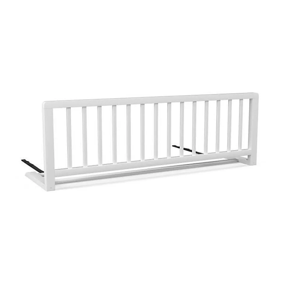 Barrière de lit - 90 cm - Blanc - Idéale pour sécuriser le sommeil de votre enfant-Nordlinger Pro Sale