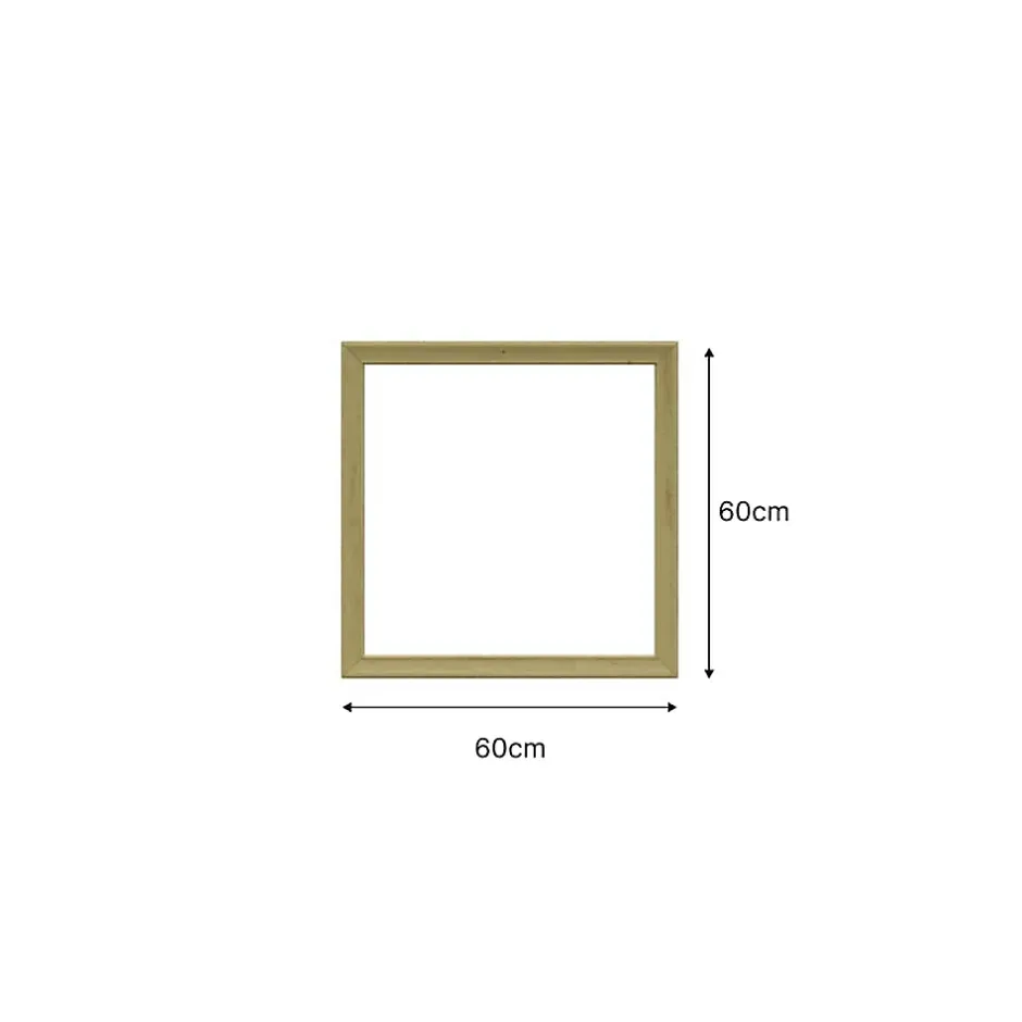 Nordlinger Pro Encadrement mouluré 60 x 60 cm avec moulures pré-découpées