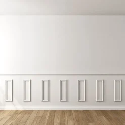 Kit Moulures Soubassement 790538 Bois naturel 3 m Habillage mural-Nordlinger Pro