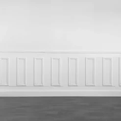 Kit Moulures Soubassement 790538 Bois naturel 3 m Habillage mural-Nordlinger Pro