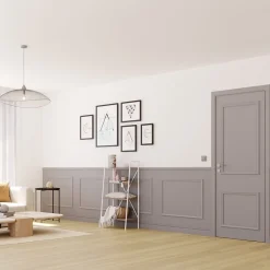 Pro Kit Moulures Soubassement 790527 Bois naturel 4m Décoration murale-Nordlinger New