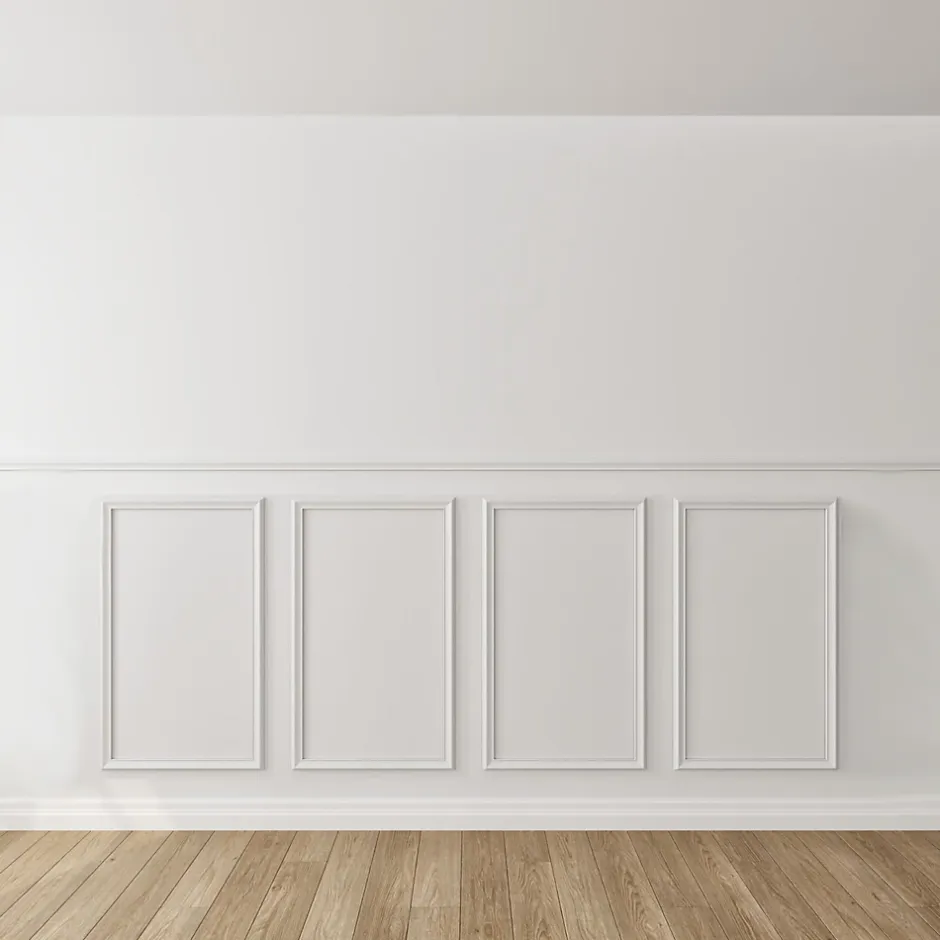 Kit Moulures Soubassement 790515 Bois naturel 3 m Décoration intérieure-Nordlinger Pro Online