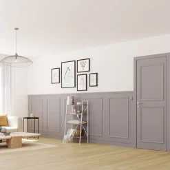 Kit Moulures Soubassement 790515 Bois naturel 3 m Décoration intérieure-Nordlinger Pro Online