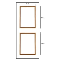 Nordlinger Pro Kit Moulures de Porte - Prêt à Poser - Bois massif