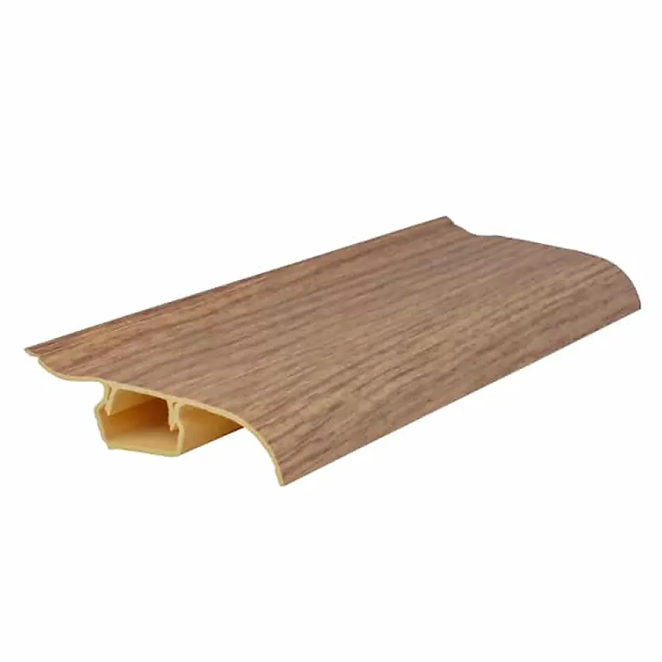 Lot de 5 - Plinthe cache-fils wood 3 en 6 x 250 cm-Nordlinger Pro Discount