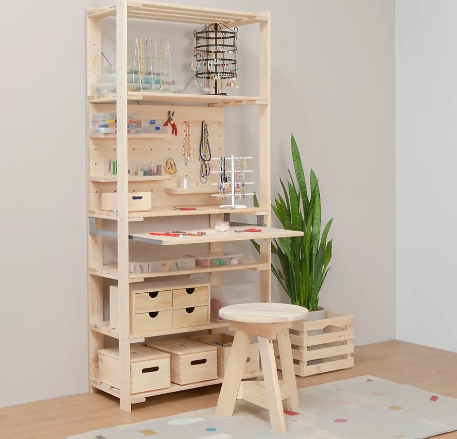 Astigarraga Kit Line NOVA étagère coulissante en bois pour étagères, 70,8x36,8x1,6 cm