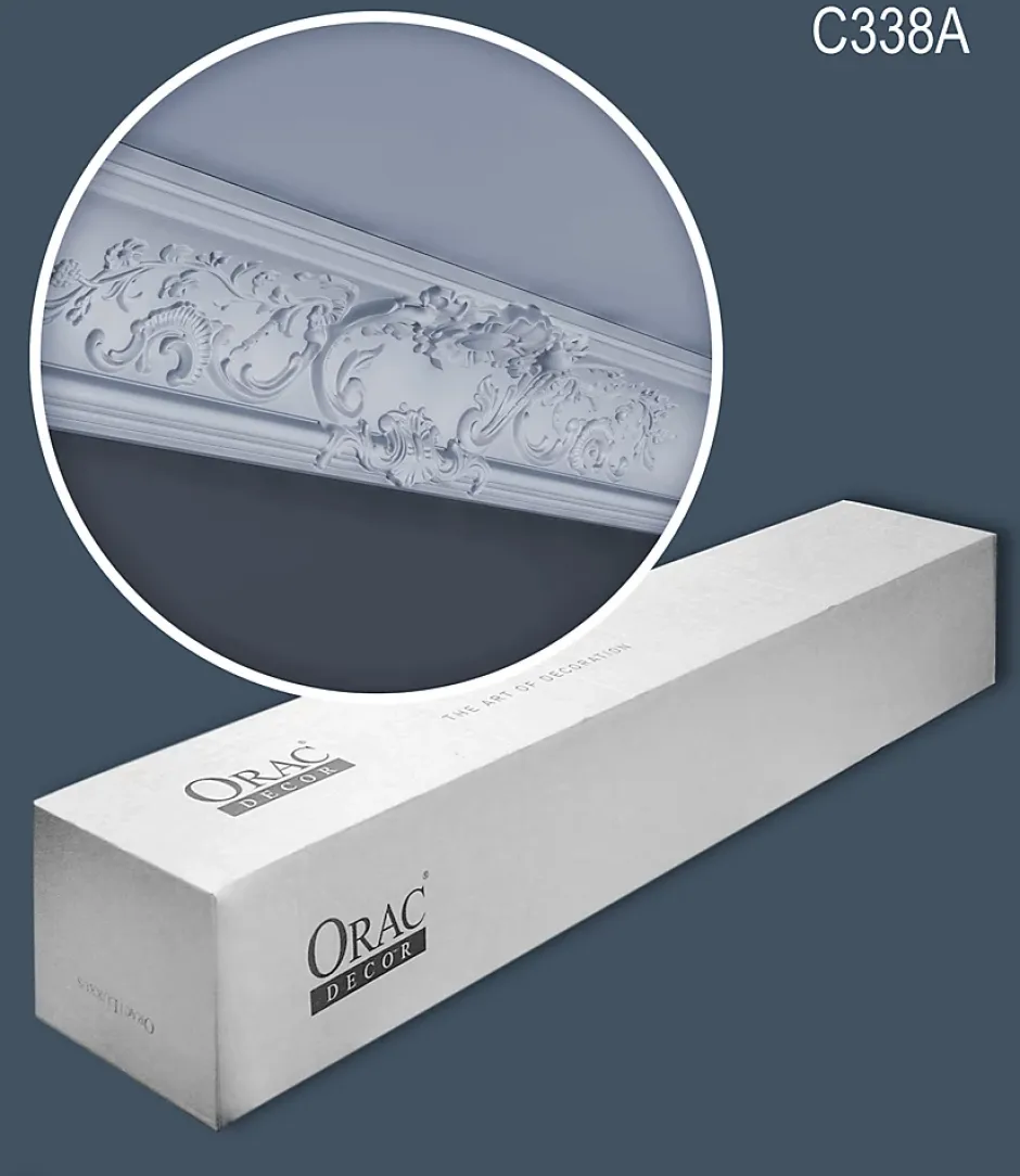 C338A LUXXUS 1 carton complet 6 Corniches Moulures Cimaises-Orac Decor Best