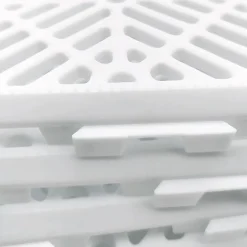 Antihumedades Pack 1.000 dalles auto-ventilées 30x30x1,5cm (88m² - Blanc). Hôtellerie, chambres froides, garde-manger, bar, zones humides