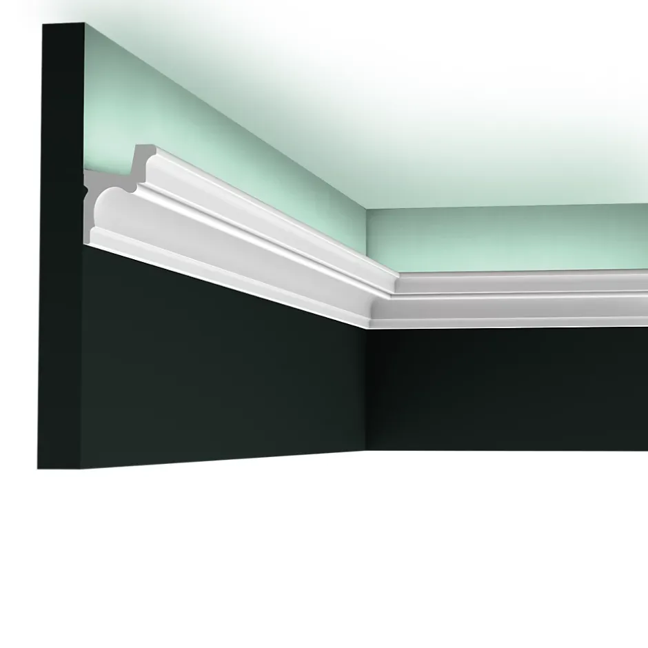 Pack 10 m corniche éclairage indirect + bandeaux LED C323 Paulmann-Orac Decor Best