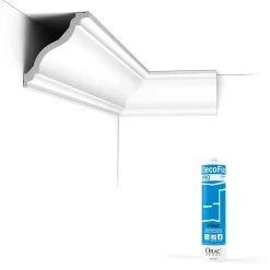 Pack 10 mètres Corniches Plafond C333 avec colle - Orac x Cimaises-et-plus - 12,-Orac Decor Sale