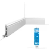 Pack 10 mètres Plinthes SX173 avec colle - Orac x Cimaises-et-plus - 10 x1,6x200cm (h x p x L) - plinthe décorative polymère-Orac Decor Discount