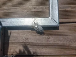 Vinuovo Pack 3 pièces - Limon acier galvanisé 5 marches - H 85cm - Option contremarches