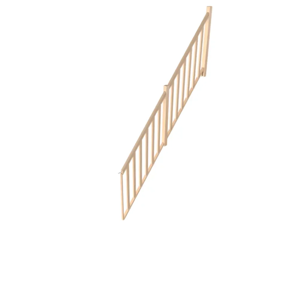 Fortia Pack balustrade verticale hêtre coloris naturel h.110 cm x l.271,8 cm