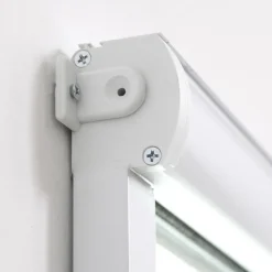 Pack éco de 2 moustiquaires enroulables verticales pour fenêtre de toit L 100 cm x H 120 cm Alu blanc-Volet-Moustiquaire Discount