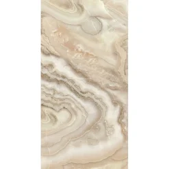 Pack de 2 salle de bains l.100 x H.255 cm, effet marbre beige, DécoDesign Softtouch-Schulte Sale