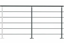 Pack garde-corps : prêt à poser à plat Prestio ral 7016-Kordo Online