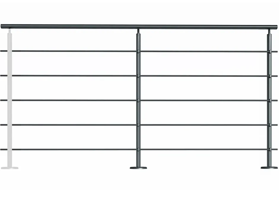 Pack garde-corps : prêt à poser à plat Prestio ral 7016-Kordo Online