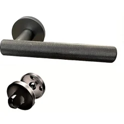 Paire de Poignées "" sur Rosaces " GUN " Inox 304 PLEIN - +1 Paire de rosaces condamnation-Klose Besser Outlet