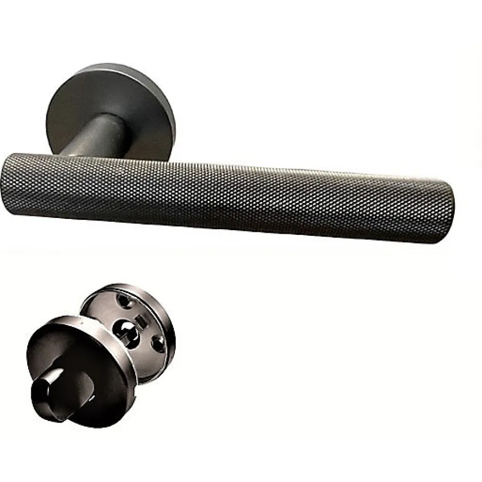 Paire de Poignées "" sur Rosaces " GUN " Inox 304 PLEIN - +1 Paire de rosaces condamnation-Klose Besser Outlet