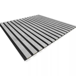 Panneau acoustique décoratif scandinave 60 x 60 cm - bois durable et plastique recyclé-Protocole Home Outlet