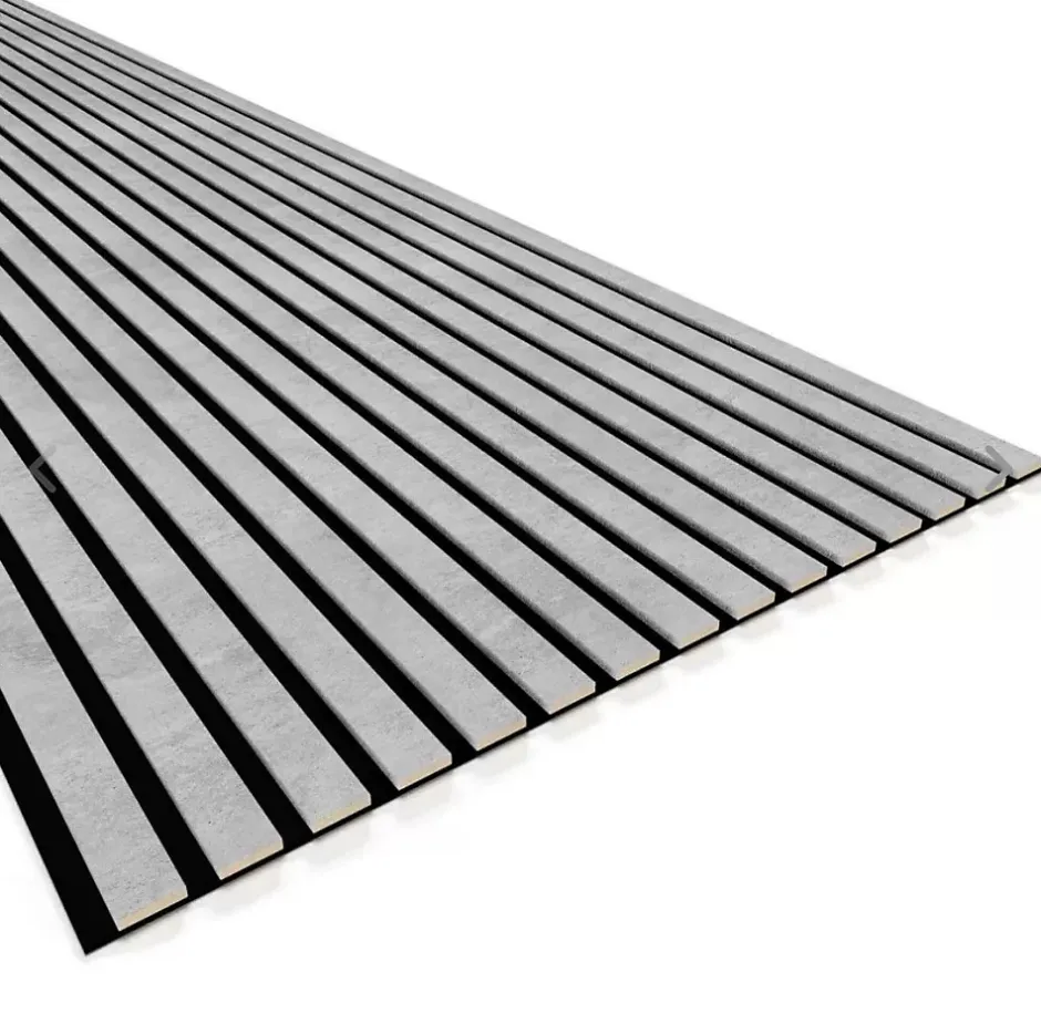 Panneau acoustique décoratif BELLA HAIR en MDF premium, feutrine acoustique, 600 x 3 mm.-Protocole Pro Hot