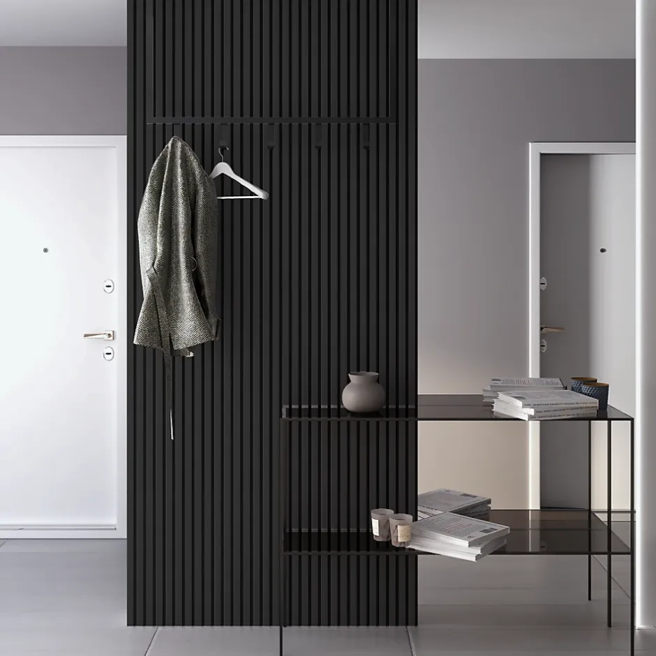 Panneau acoustique décoratif BELLA HAIR en MDF premium, feutrine acoustique, 600 x 3 mm.-Protocole Pro Hot