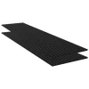 Ps Global Company Panneau Acoustique 21mm - Noir Mat - Feutrine Noire - 240x60cm - Lot de 2