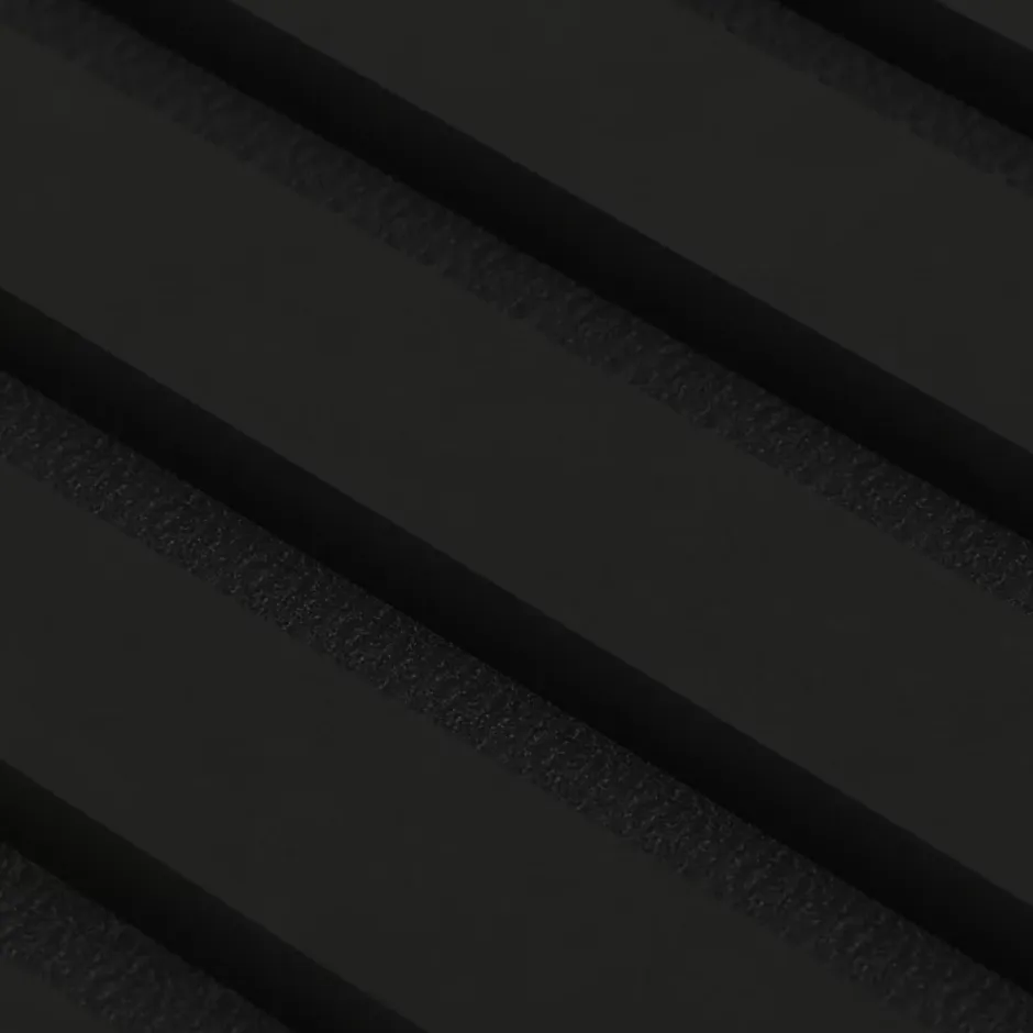 Ps Global Company Panneau Acoustique 21mm - Noir Mat - Feutrine Noire - 240x60cm - Lot de 2