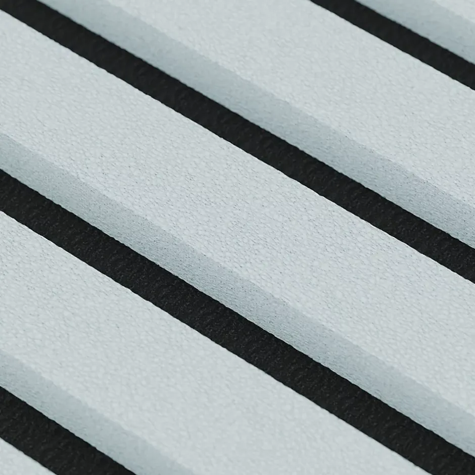 Ps Global Company Panneau Acoustique 21mm - Gris Cuir - Feutrine Noire - 240x60cm - Lot de 2