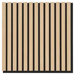 Seven Design Panneau Acoustique Moody, Marron, MDF, 52x2,2x52 cm,