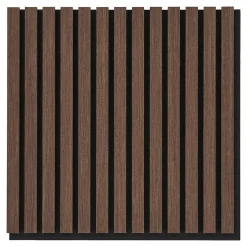 Seven Design Panneau Acoustique Moody 1, Marron, MDF, 52x2,2x52 cm,