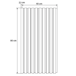 Panneau acoustique SONIC Black Oak Quantité : 12-Brand Home Deluxe Best