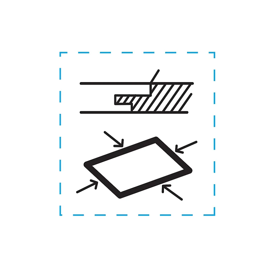 Panneau aggloméré RL4 - 184 x 66 cm, ép.19 mm (vendu au panneau)