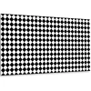 Panneau autocollant 100x50 cm Damier incliné 1 pcs-Tulup Outlet