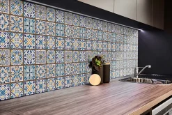 Panneau autocollant 100x50 cm Patchwork arabe 1 pcs-Tulup