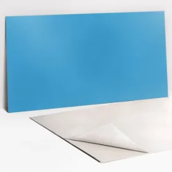 Tulup Panneau autocollant 100x50 cm Couleur bleue 1 pcs