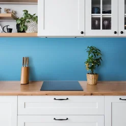 Tulup Panneau autocollant 100x50 cm Couleur bleue 1 pcs