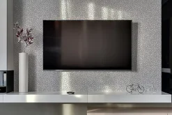 Tulup Panneau autocollant 100x50 cm Mosaïque grise 1 pcs