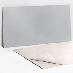 Panneau autocollant 100x50 cm Couleur gris 1 pcs-Tulup