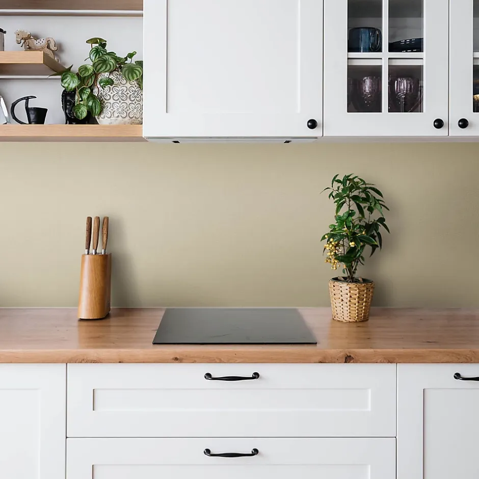 Tulup Panneau autocollant 100x50 cm Couleur beige 1 pcs